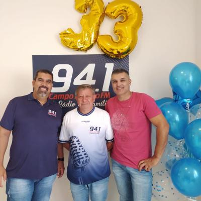 Campo Abeto FM está com programação especial dos 33 anos